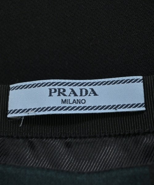 PRADA（プラダ）ひざ丈スカート 黒 サイズ:40(M位) レディース/2200675332040