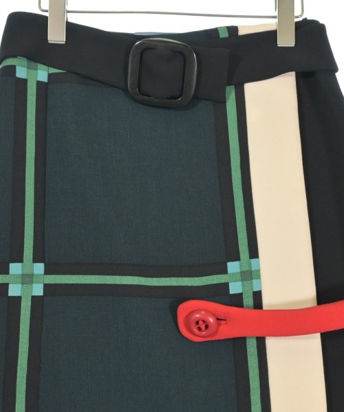 PRADA（プラダ）ひざ丈スカート 黒 サイズ:40(M位) レディース/2200675332040