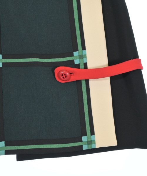 PRADA（プラダ）ひざ丈スカート 黒 サイズ:40(M位) レディース/2200675332040