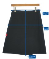 PRADA（プラダ）ひざ丈スカート 黒 サイズ:40(M位) レディース/2200675332040