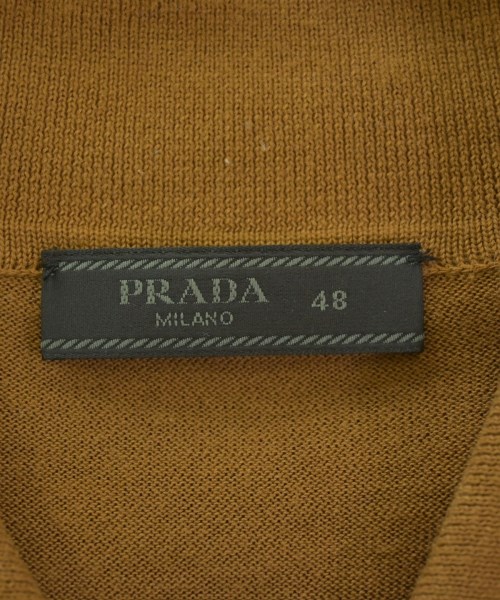 PRADA（プラダ）ニット・セーター 茶 サイズ:48(L位) メンズ/2200670155088