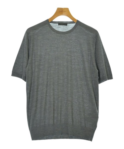 PRADA(プラダ)ニット・セーター グレー サイズ:48(L位)/2200670155095