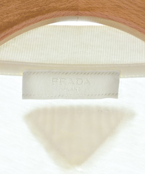 PRADA（プラダ）Tシャツ・カットソー 白 サイズ:M メンズ/2200670423088