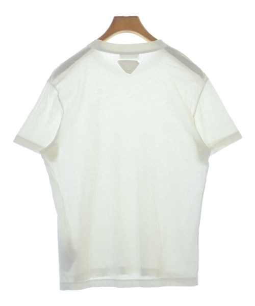 PRADA（プラダ）Tシャツ・カットソー 白 サイズ:M メンズ/2200670423095
