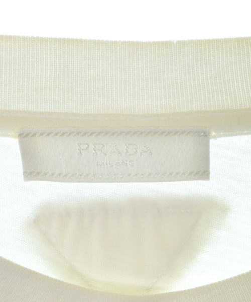 PRADA（プラダ）Tシャツ・カットソー 白 サイズ:M メンズ/2200670423095