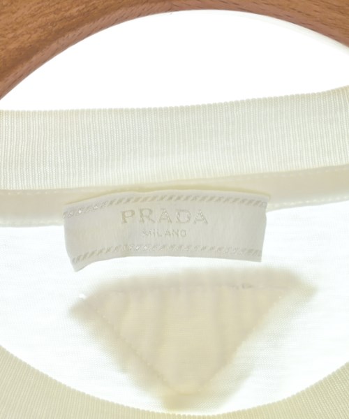 PRADA（プラダ）Tシャツ・カットソー 白 サイズ:M メンズ/2200670423101