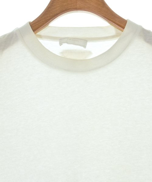 PRADA（プラダ）Tシャツ・カットソー 白 サイズ:M メンズ/2200670423101