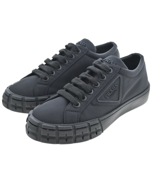 PRADA(プラダ)スニーカー 黒 サイズ:EU38(24.5cm位)/2200671269159