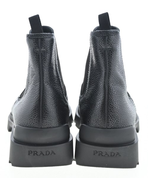 PRADA（プラダ）ブーツ 黒 サイズ:UK8 1/2(27.5cm位) メンズ/2200674577015