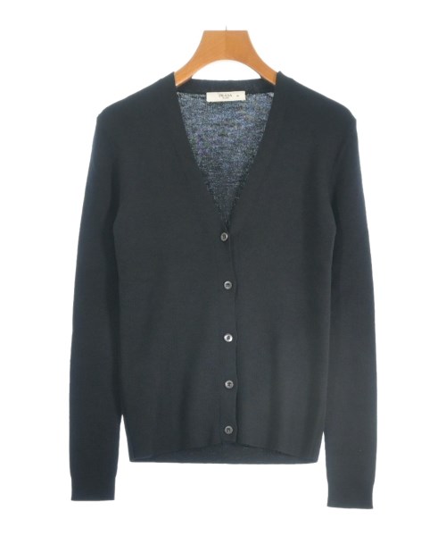 PRADA(プラダ)カーディガン 紺 サイズ:40(M位)/2200676517019