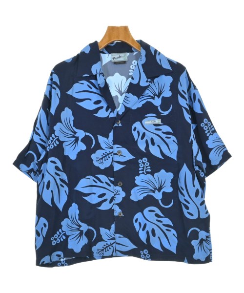 PRADA(プラダ)カジュアルシャツ 紺 サイズ:S/2200676731064