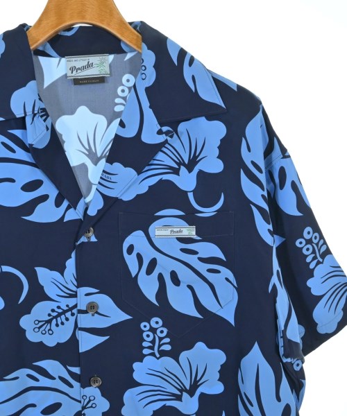PRADA（プラダ）カジュアルシャツ 紺 サイズ:S メンズ/2200676731064