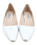 PRADA（プラダ）ビジネス・ドレスシューズ シルバー サイズ:EU39(25.5cm位) レディース/2200676775105