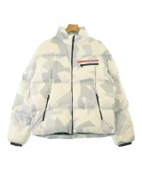 PRADA（プラダ）ダウンジャケット/ダウンベスト 白 サイズ:M メンズ/2200676898019