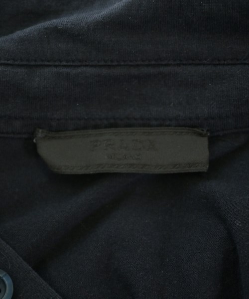 PRADA（プラダ）ポロシャツ 紺 サイズ:L メンズ/2200676898040