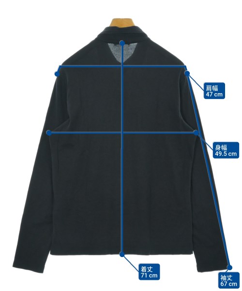 PRADA（プラダ）ポロシャツ 紺 サイズ:L メンズ/2200676898040