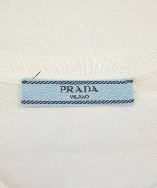 PRADA（プラダ）Tシャツ・カットソー 白 サイズ:S レディース/2200676898118