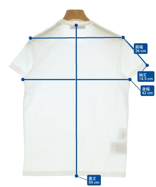 PRADA（プラダ）Tシャツ・カットソー 白 サイズ:S レディース/2200676898118