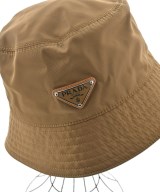 PRADA（プラダ）ハット 茶 サイズ:XL メンズ/2200676898132