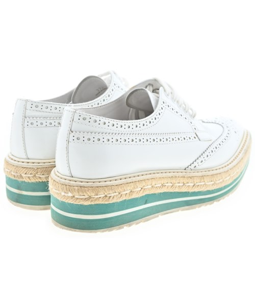 PRADA（プラダ）エスパドリーユ 白 サイズ:EU37 1/2(24cm位) レディース/2200670577255