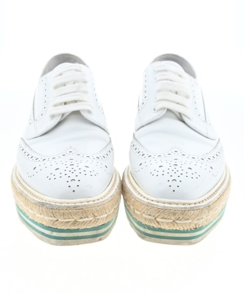 PRADA（プラダ）エスパドリーユ 白 サイズ:EU37 1/2(24cm位) レディース/2200670577255