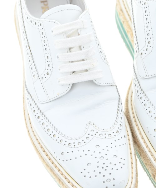 PRADA（プラダ）エスパドリーユ 白 サイズ:EU37 1/2(24cm位) レディース/2200670577255