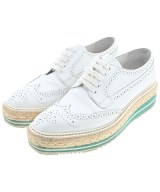 PRADA（プラダ）エスパドリーユ 白 サイズ:EU37 1/2(24cm位) レディース/2200670577255