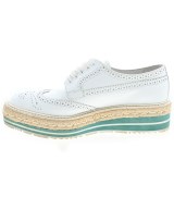 PRADA（プラダ）エスパドリーユ 白 サイズ:EU37 1/2(24cm位) レディース/2200670577255