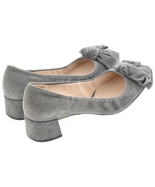 PRADA（プラダ）パンプス グレー サイズ:EU37 1/2(24cm位) レディース/2200677243030