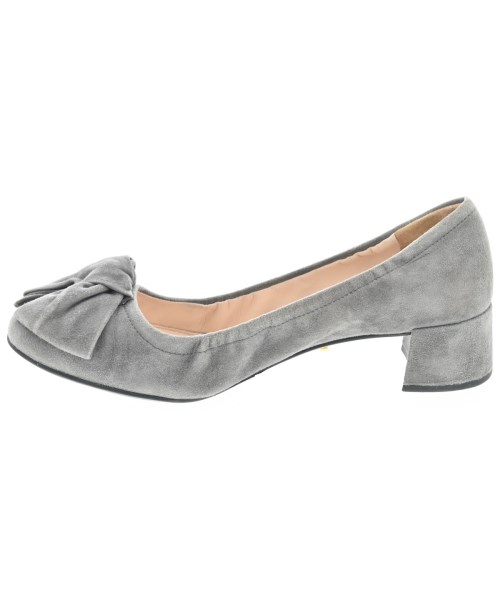 PRADA（プラダ）パンプス グレー サイズ:EU37 1/2(24cm位) レディース/2200677243030