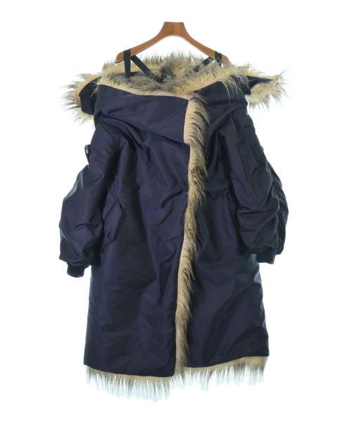 PRADA(プラダ)モッズコート 紺 サイズ:38(S位)/2200677263014