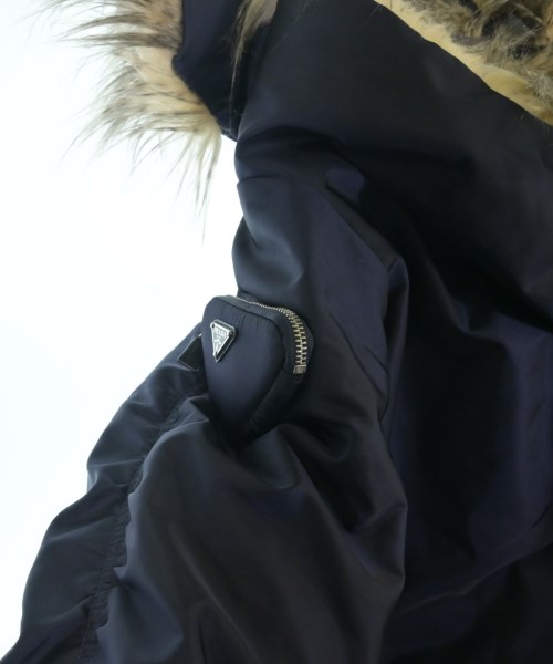 PRADA（プラダ）モッズコート 紺 サイズ:38(S位) レディース/2200677263014