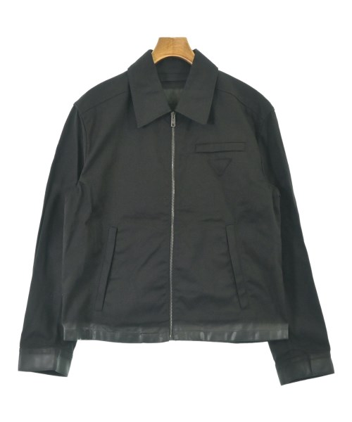 PRADA(プラダ)デニムジャケット 黒 サイズ:50(XL位)/2200677263021