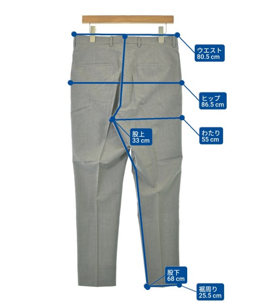 PRADA（プラダ）スラックス グレー サイズ:46(M位) メンズ/2200677263038