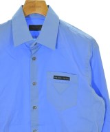 PRADA（プラダ）カジュアルシャツ 青 サイズ:40(L位) メンズ/2200677253091