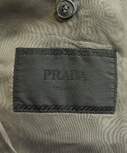 PRADA（プラダ）ビジネス グレー サイズ:48/48(L位) メンズ/2200677401041