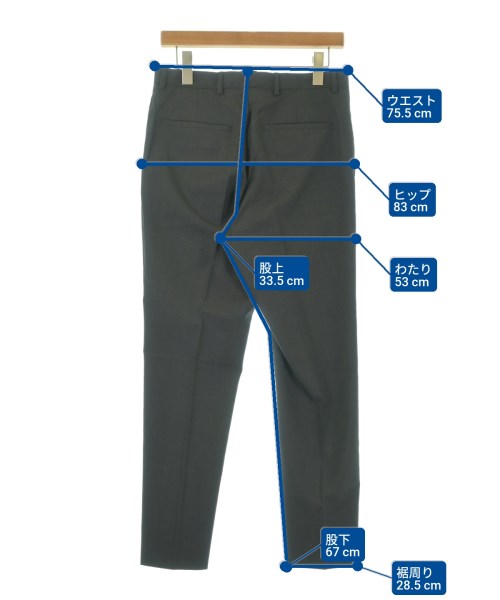 PRADA（プラダ）スラックス グレー サイズ:44(S位) メンズ/2200677401058