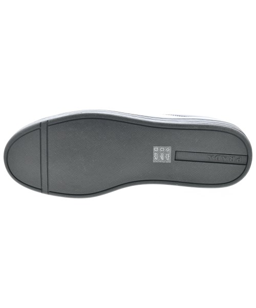 PRADA（プラダ）スニーカー 黒 サイズ:UK8(27cm位) メンズ/2200677401096
