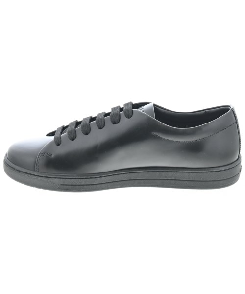 PRADA（プラダ）スニーカー 黒 サイズ:UK8(27cm位) メンズ/2200677401096