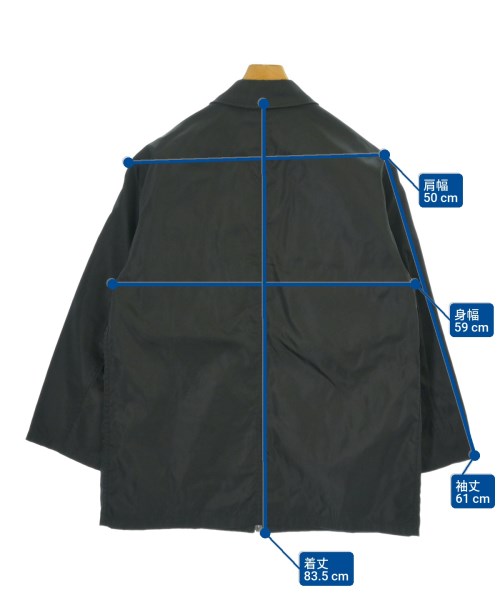 PRADA（プラダ）ブルゾン 黒 サイズ:M メンズ/2200677460062