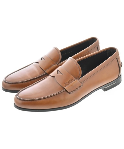 PRADA(プラダ)ビジネス・ドレスシューズ 茶 サイズ:UK7 1/2(26cm位)/2200677460239