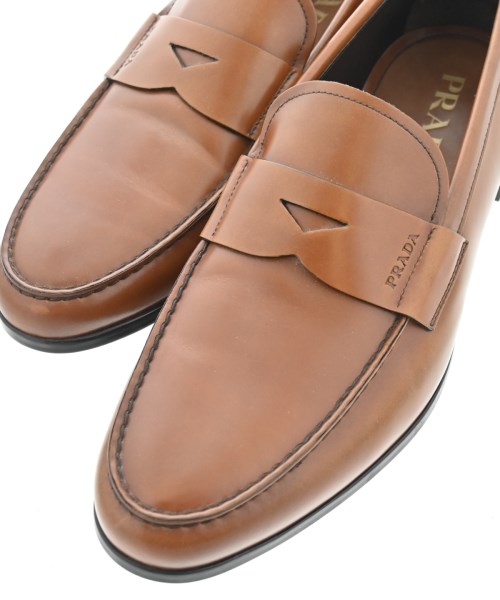 PRADA（プラダ）ビジネス・ドレスシューズ 茶 サイズ:UK7 1/2(26cm位) メンズ/2200677460239