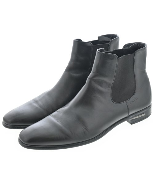 PRADA(プラダ)ブーツ 黒 サイズ:UK8(27cm位)/2200677460246