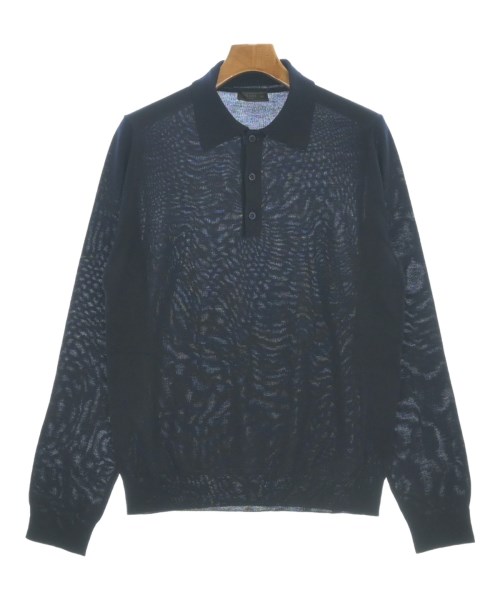 PRADA(プラダ)ニット・セーター 紺 サイズ:50(XL位)/2200677495026