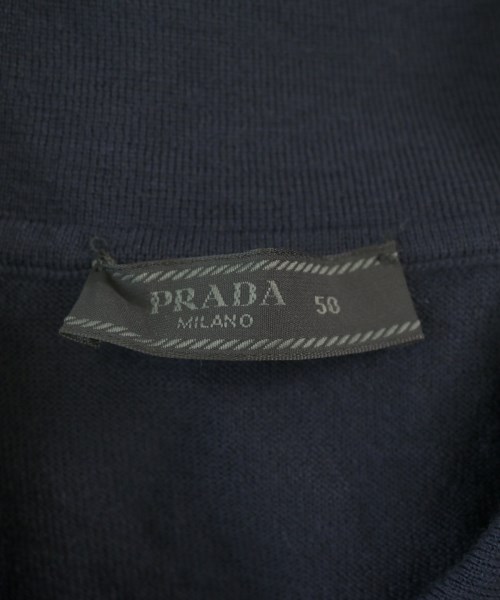 PRADA（プラダ）ニット・セーター 紺 サイズ:50(XL位) メンズ/2200677495033