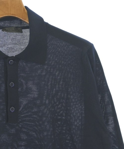 PRADA（プラダ）ニット・セーター 紺 サイズ:50(XL位) メンズ/2200677495033