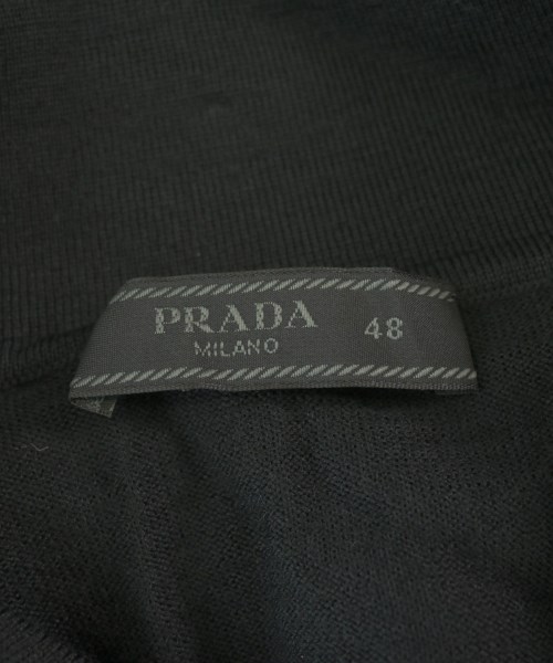 PRADA（プラダ）ニット・セーター 黒 サイズ:48(L位) メンズ/2200677495040