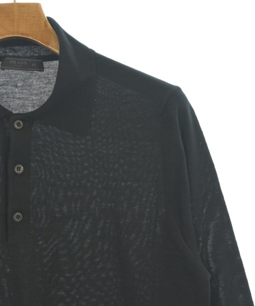 PRADA（プラダ）ニット・セーター 黒 サイズ:48(L位) メンズ/2200677495040