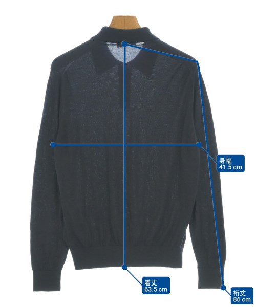 PRADA（プラダ）ニット・セーター 黒 サイズ:48(L位) メンズ/2200677495057