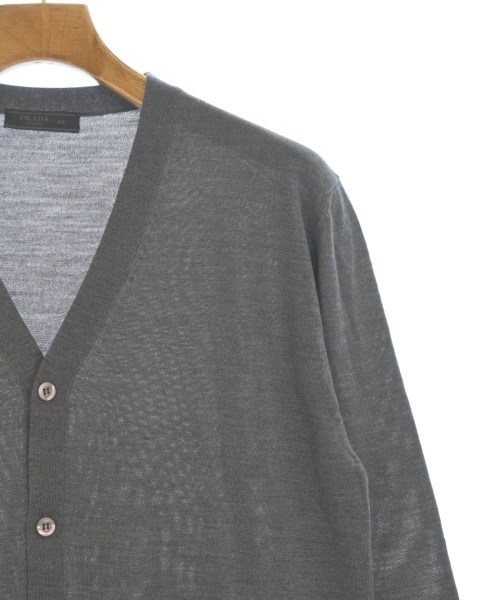 PRADA（プラダ）カーディガン グレー サイズ:48(L位) メンズ/2200677495071